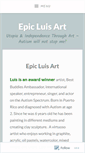 Mobile Screenshot of epicluisart.com